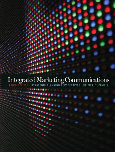 9780137140749: Integrated Marketing Communications: Strategic Planning Perspectives