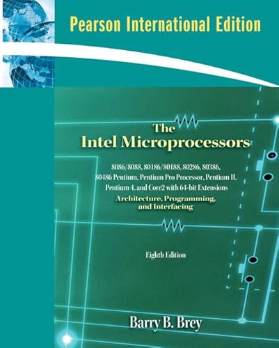 9780137140947: Intel Microprocessors, The:International Edition