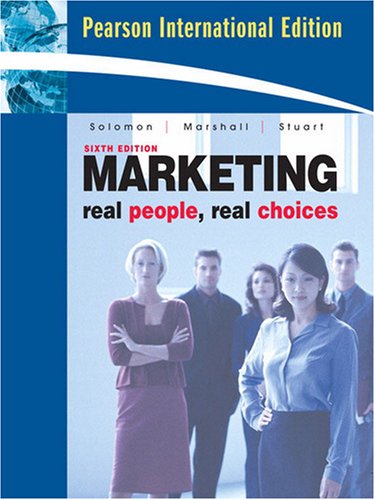 9780137142538: Marketing: Real People, Real Choices: International Edition