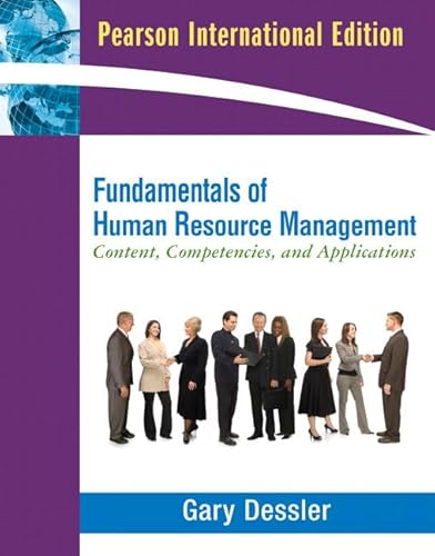 Stock image for Fundamentals of Human Resource Management (Intl Edn) for sale by Anybook.com