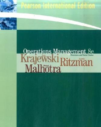Immagine dell'editore per Operations Management : Processes and Value Chains venduto da Phatpocket Limited