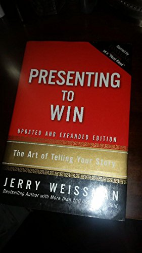 Beispielbild fr Presenting to Win: The Art of Telling Your Story zum Verkauf von Gulf Coast Books