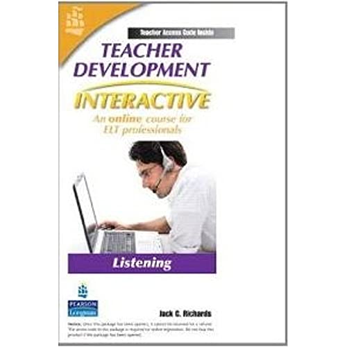 Teacher Development Interactive, Listening, Instructor Access Card (9780137149339) by Richards, Jack