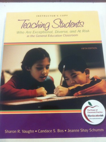 Stock image for Instructor's Copy. Teaching Students Who Are Exceptional, Diverse, and at Risk in the General Education Classroom for sale by SecondSale