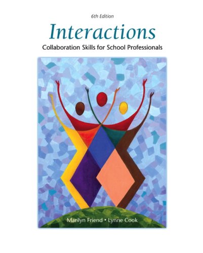 9780137152056: Interactions: Collaboration Skills for School Professionals: Collaboration Skills for School Professionals: United States Edition