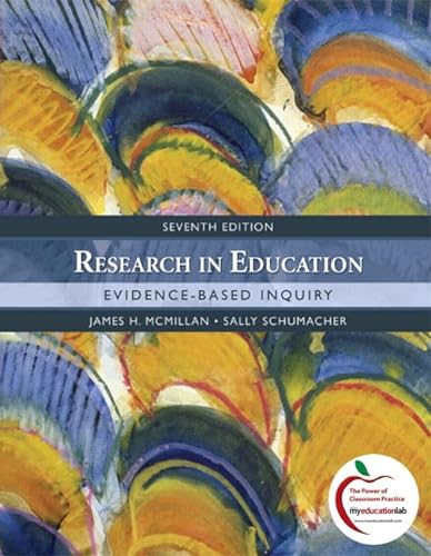 Beispielbild fr Research in Education: Evidence-Based Inquiry (7th Edition) zum Verkauf von HPB-Red