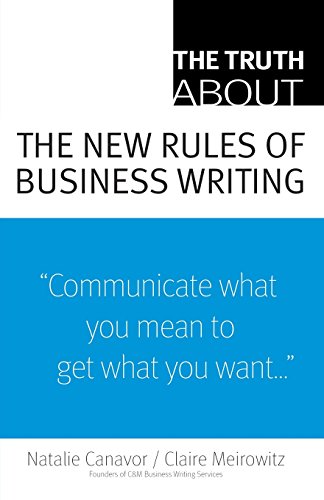 Imagen de archivo de Truth About the New Rules of Business Writing, The a la venta por Gulf Coast Books