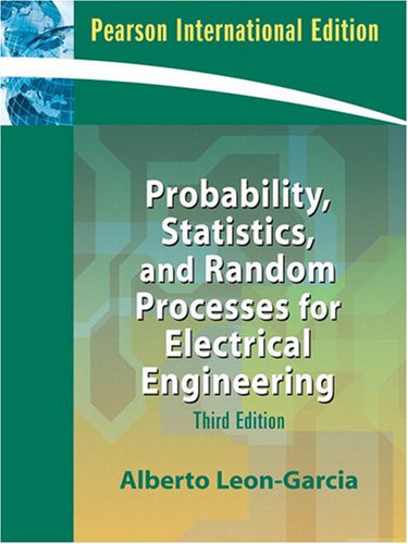 9780137155606: Probability, Statistics, and Random Processes For Electrical Engineering: International Edition