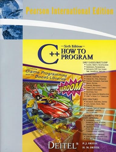 9780137158027: C++ How to Program: International Edition