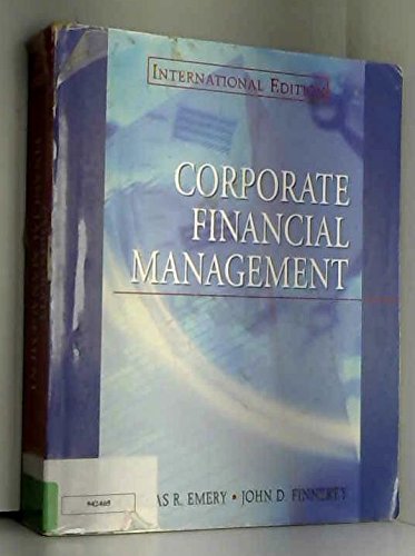 Beispielbild fr Corporate Financial Management: International Edition zum Verkauf von Reuseabook