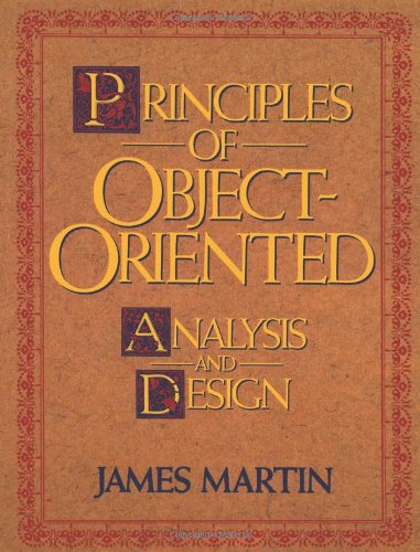 Imagen de archivo de Principles of Object-Oriented Analysis and Design a la venta por Better World Books