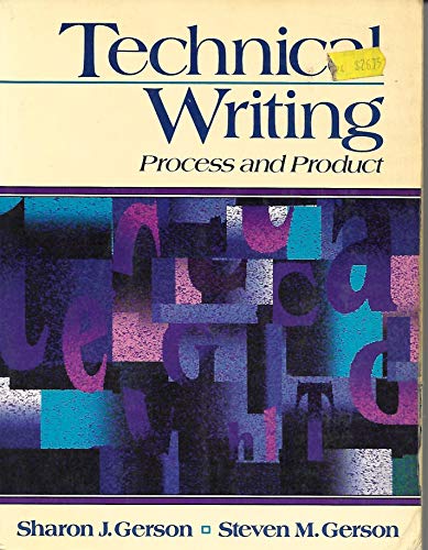 9780137214402: Technical Writing: Process and Product