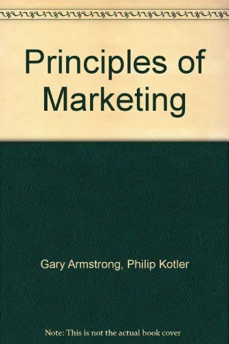 Beispielbild fr Principles of Marketing zum Verkauf von WorldofBooks