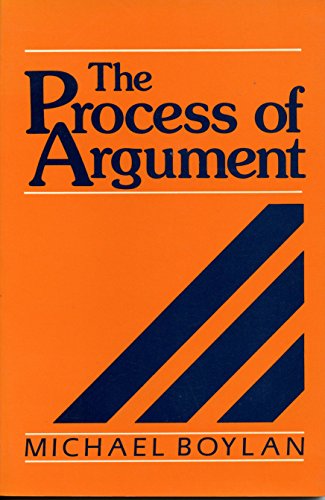 9780137230402: Process of Argument, The