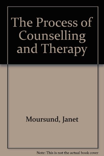Beispielbild fr The Process of Counseling and Therapy zum Verkauf von Better World Books