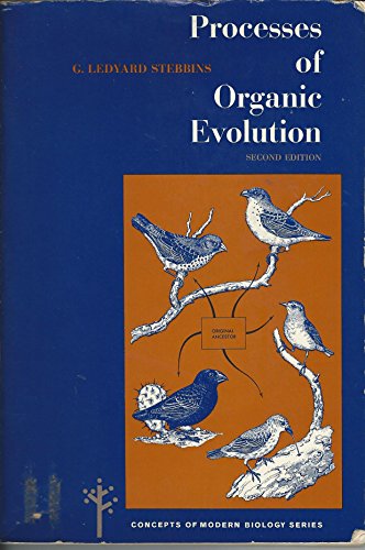 Stock image for Processes of Organic Evolution (Concepts of Modern Biology) for sale by Court Street Books/TVP Properties, Inc.