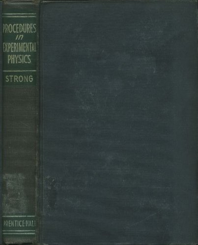 9780137235773: Procedures in Experimental Physics. (Prentice-Hall Physics Series).