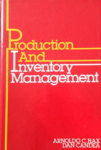 9780137248803: Production and Inventory Management