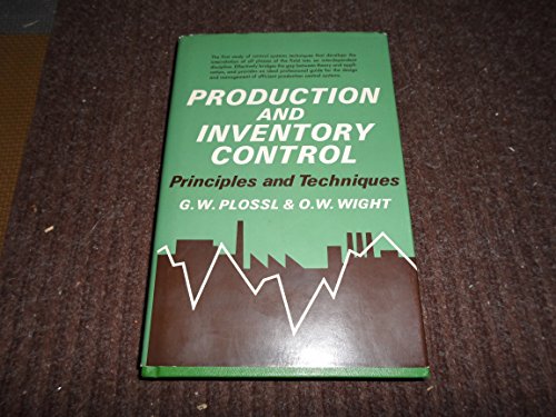 Beispielbild fr Production and Inventory Control : Principles and Techniques zum Verkauf von Better World Books