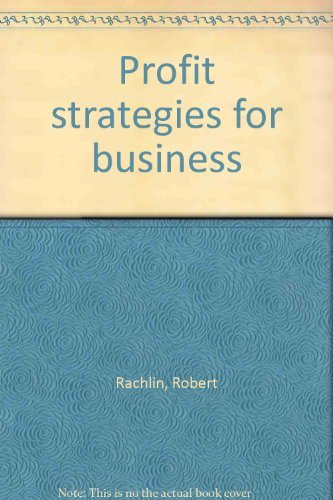 Stock image for Profit strategies for business for sale by -OnTimeBooks-