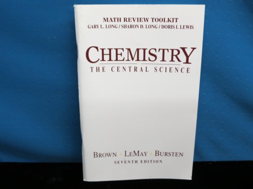 Imagen de archivo de Chemistry The Central Science Math Review Toolkit a la venta por Allied Book Company Inc.
