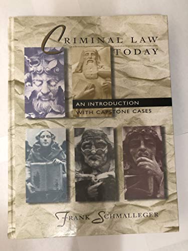 Beispielbild fr Criminal Law Today: An Introduction With Capstone Cases zum Verkauf von BooksRun