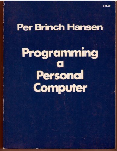 Imagen de archivo de Programming a Personal Computer a la venta por ThriftBooks-Atlanta