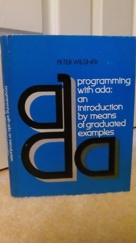 Beispielbild fr Programming with Ada zum Verkauf von Better World Books