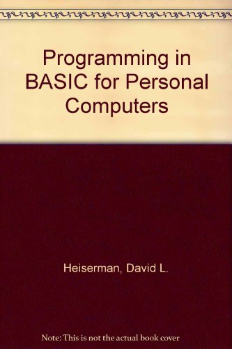 Programming In BASIC For Personal Computers