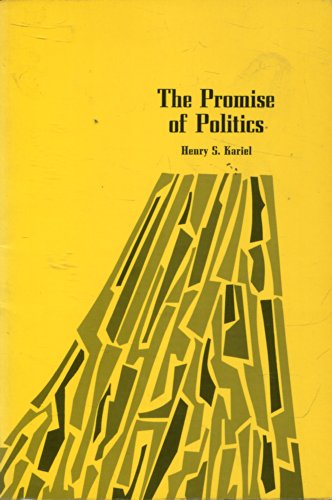 Stock image for Promise of Politics for sale by Redux Books