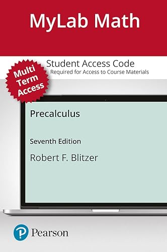 9780137321896: Mylab Math With Pearson Etext 24-month Access Card for Precalculus