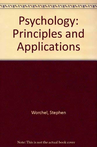 Stock image for Psychology: Principles and applications for sale by HPB-Red