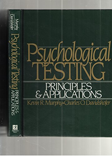 Stock image for Psychological Testing: Principles and Applications for sale by Dunaway Books