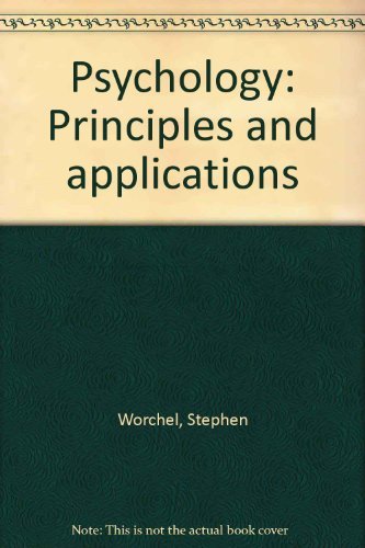 Beispielbild fr Psychology: Principles and Application zum Verkauf von medimops