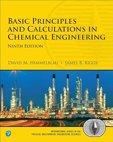 Beispielbild fr Basic Principles and Calculations in Chemical Engineering (International Series in the Physical and Chemical Engineering Sciences) zum Verkauf von BooksRun