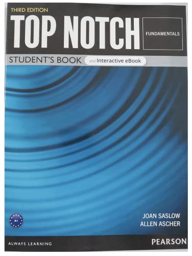 Stock image for Top Notch Fundamentals Student's Book and EBook with Digital Resources and App for sale by TextbookRush