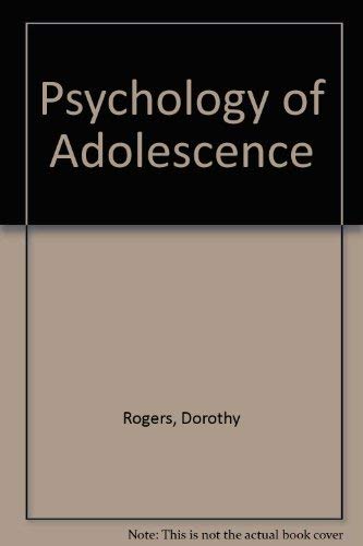 Imagen de archivo de The psychology of adolescence a la venta por ThriftBooks-Atlanta