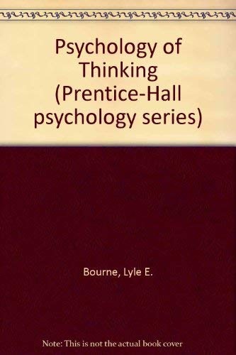 Stock image for The psychology of thinking (Prentice-Hall psychology series) for sale by ThriftBooks-Dallas