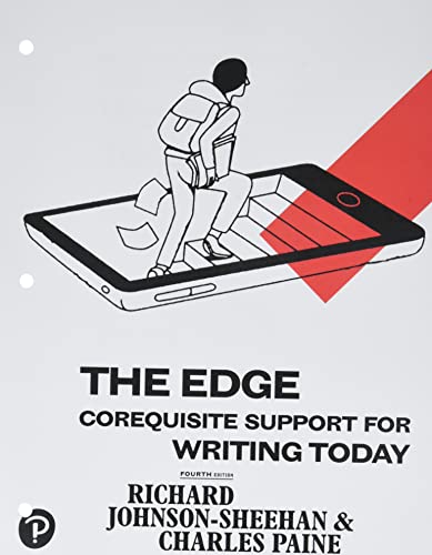 Imagen de archivo de Edge : Corequisite Support for Writing Today a la venta por GreatBookPrices