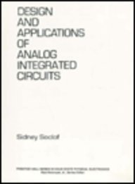 Beispielbild fr Design and Application of Analog Integrated Circuits zum Verkauf von dsmbooks