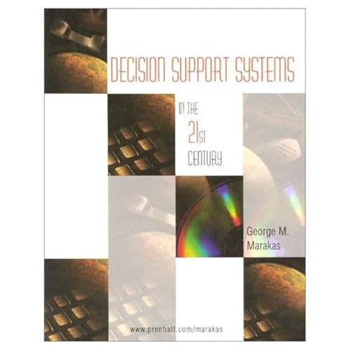 Stock image for Decision Support Systems for sale by Better World Books