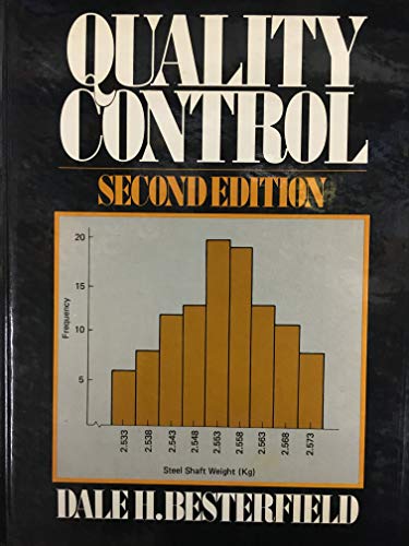 Stock image for Quality Control for sale by Better World Books