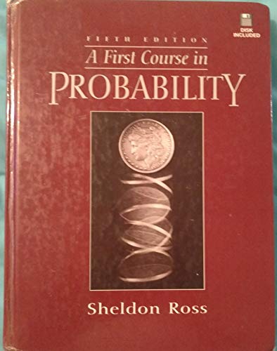 Beispielbild fr A First Course in Probability zum Verkauf von ThriftBooks-Dallas