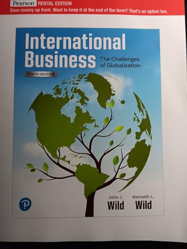 Stock image for International Business: The Challenges of Globalization [RENTAL EDITION] for sale by My Dead Aunt's Books