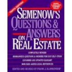 9780137475933: Questions and Answers for Real Estate