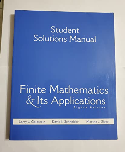 9780137476848: Student Solutions Manual