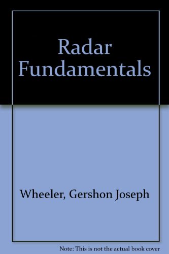 Imagen de archivo de Radar Fundamentals a la venta por Hawking Books