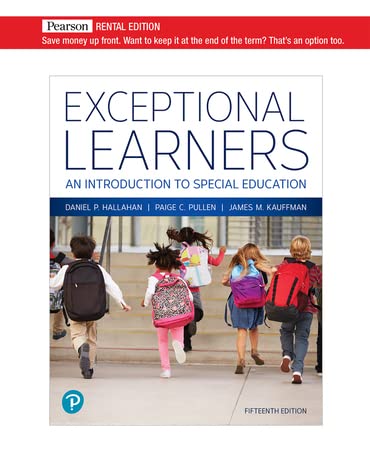 Beispielbild fr Exceptional Learners: An Introduction to Special Education [RENTAL EDITION] zum Verkauf von BooksRun