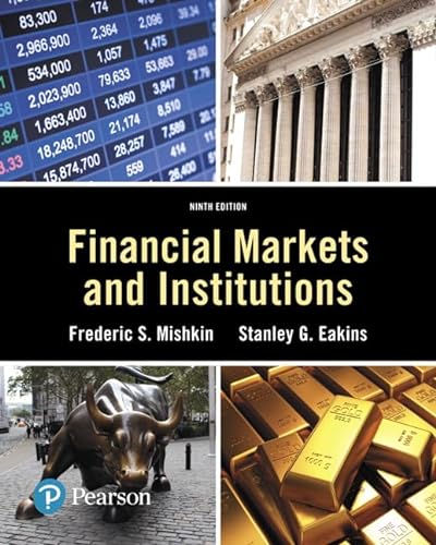 Stock image for Financial Markets and Institutions for sale by GreatBookPrices