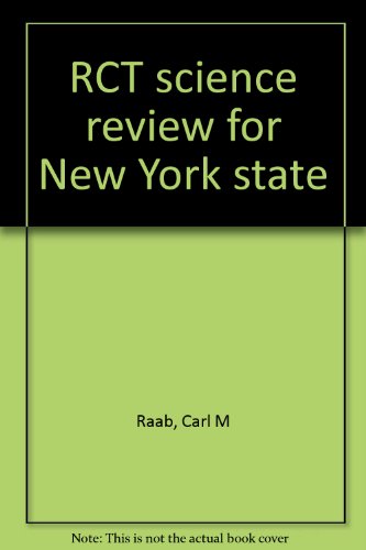 Stock image for RCT science review for New York state for sale by ThriftBooks-Dallas